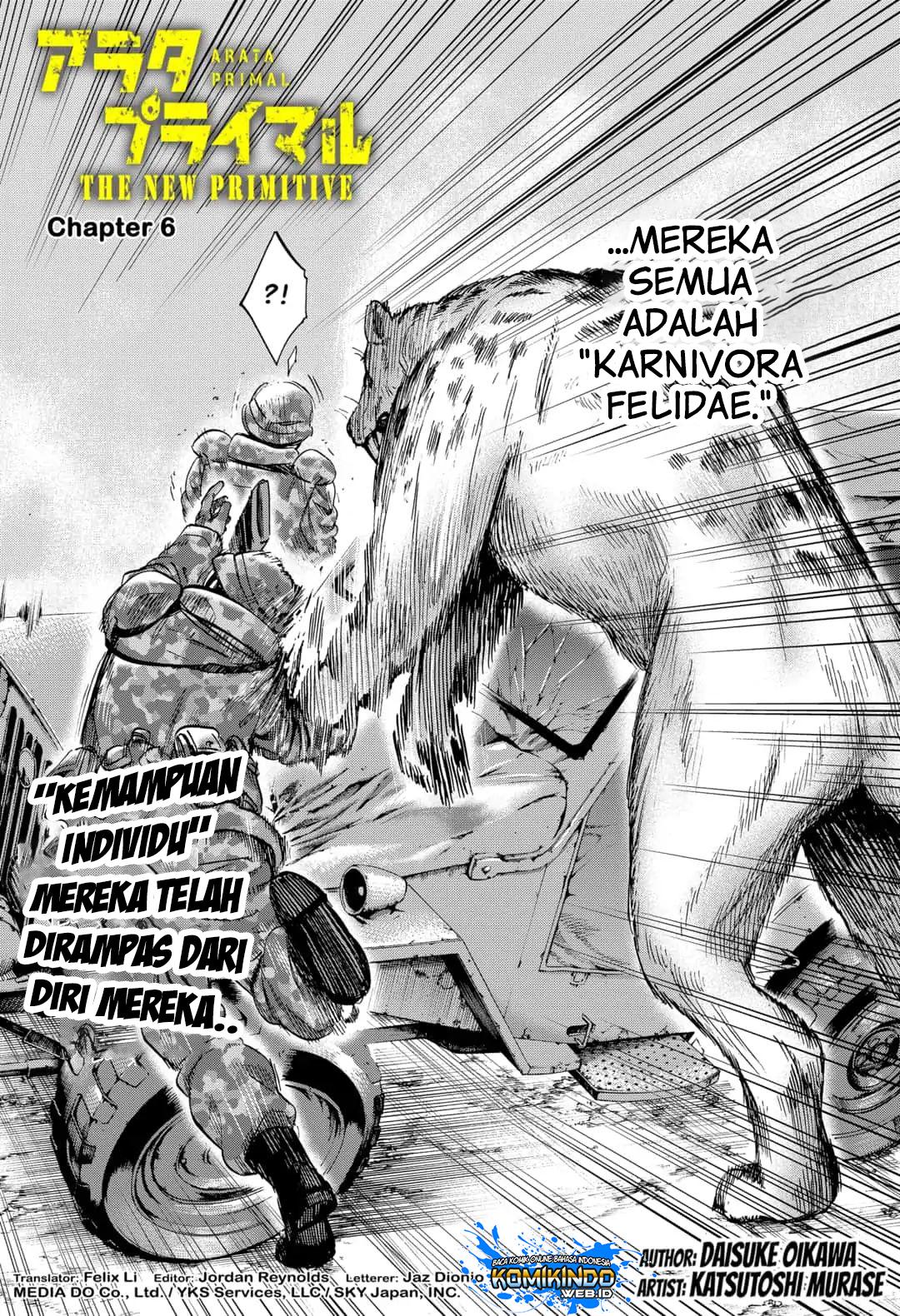 Arata Primal: The New Primitive Chapter 06 Gambar 3