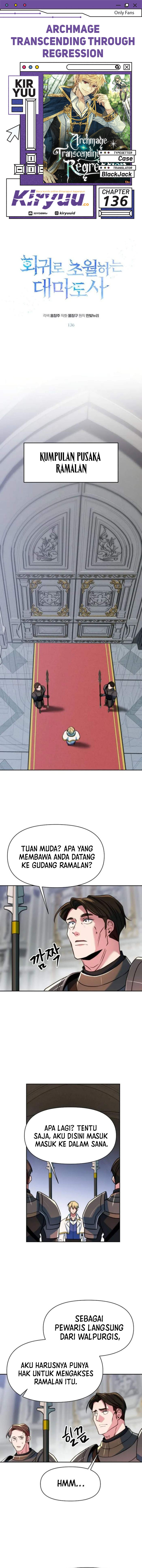Archmage Transcending Through Regression Chapter 136 Gambar 1