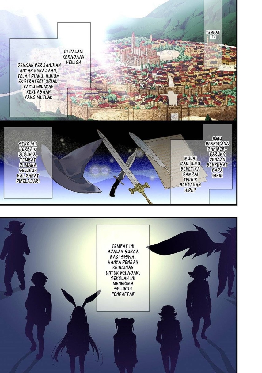 Arifureta Gakuen de Sekai Saikyou Chapter 01 Gambar 1