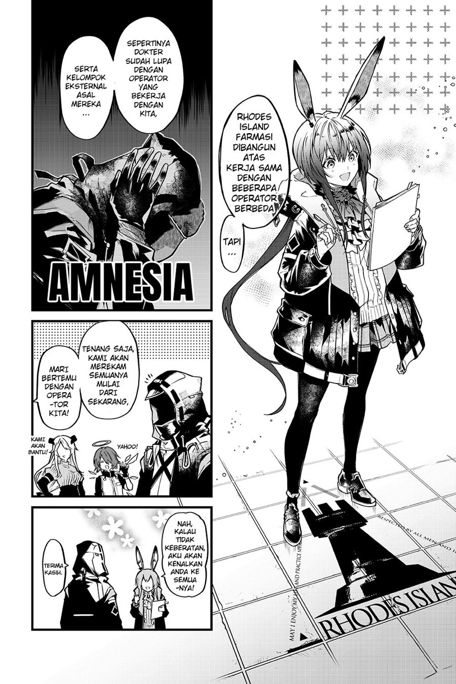 Arknights: OPERATORS! Chapter 00 Gambar 4