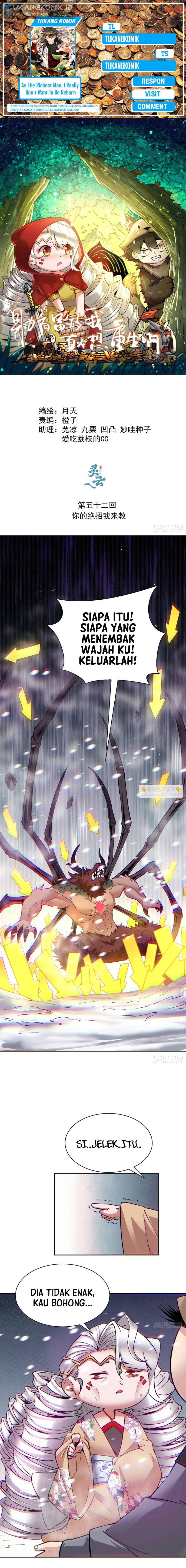 As The Richest Man, I Really Don’t Want To Be Reborn Chapter 52 Gambar 1