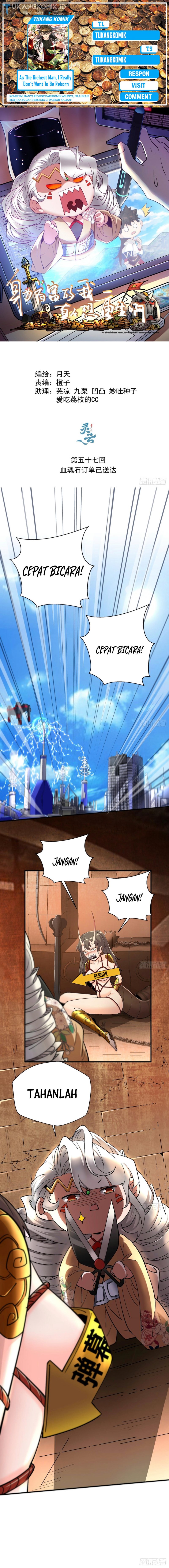As The Richest Man, I Really Don’t Want To Be Reborn Chapter 57 Gambar 1