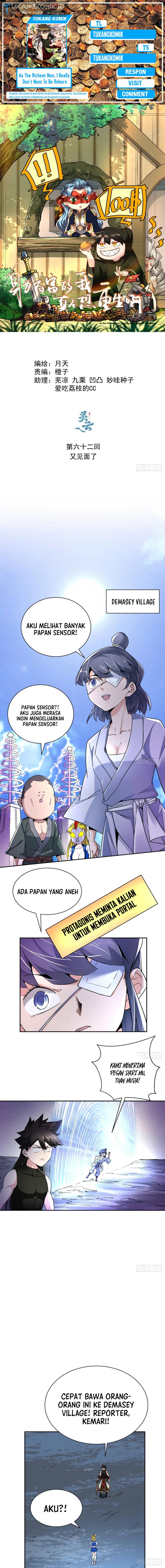 As The Richest Man, I Really Don’t Want To Be Reborn Chapter 62 Gambar 1