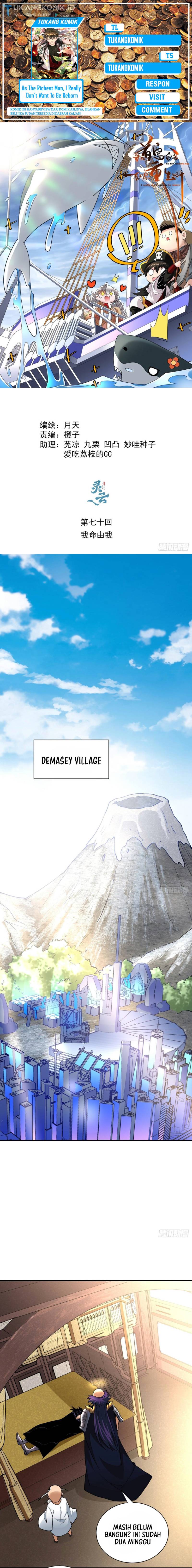 As The Richest Man, I Really Don’t Want To Be Reborn Chapter 70 Gambar 1