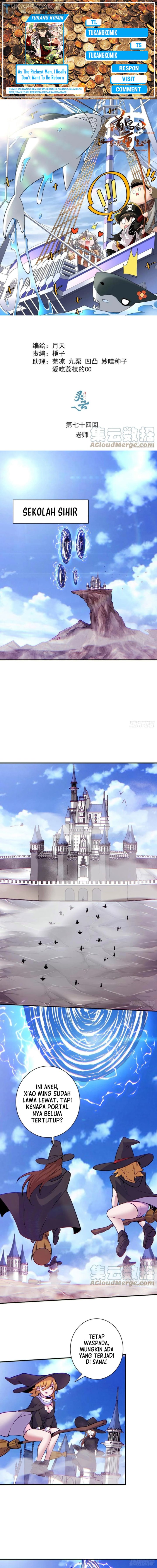 As The Richest Man, I Really Don’t Want To Be Reborn Chapter 74 Gambar 1