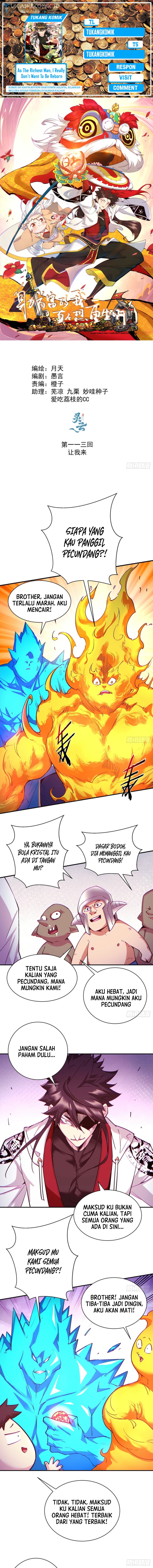 As The Richest Man, I Really Don’t Want To Be Reborn Chapter 113 Gambar 1