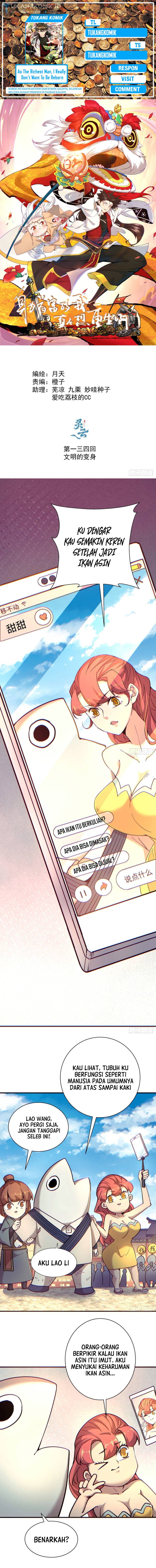 As The Richest Man, I Really Don’t Want To Be Reborn Chapter 134 Gambar 1