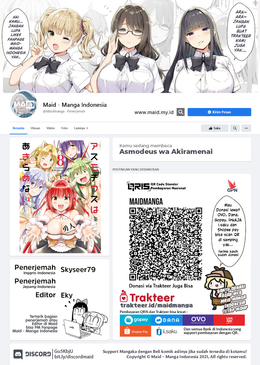 Asmodeus wa Akiramenai Chapter 32.5 Gambar 2