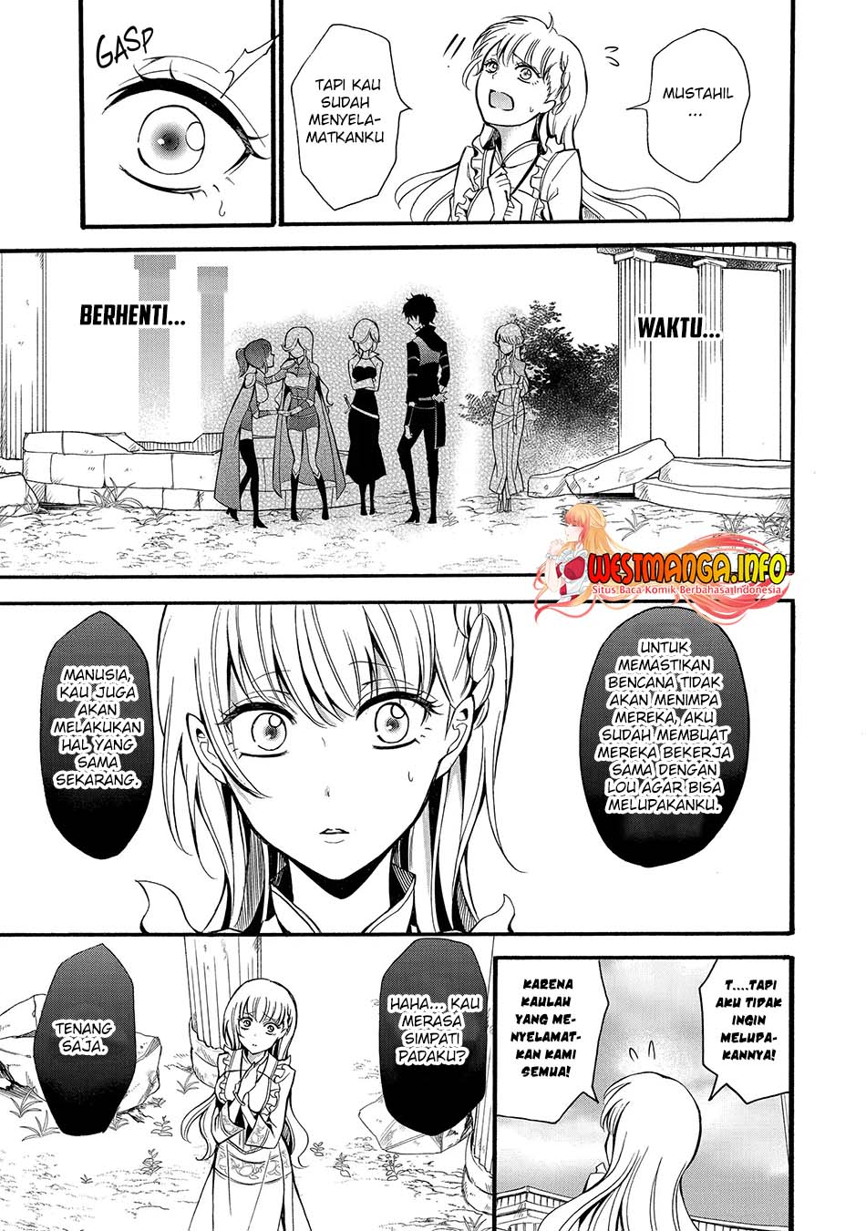 Assistant Teacher In a Magical Girls School (Mahou Shoujo Gakuen no Suketto Kyoushi) Chapter 12.1 Gambar 9