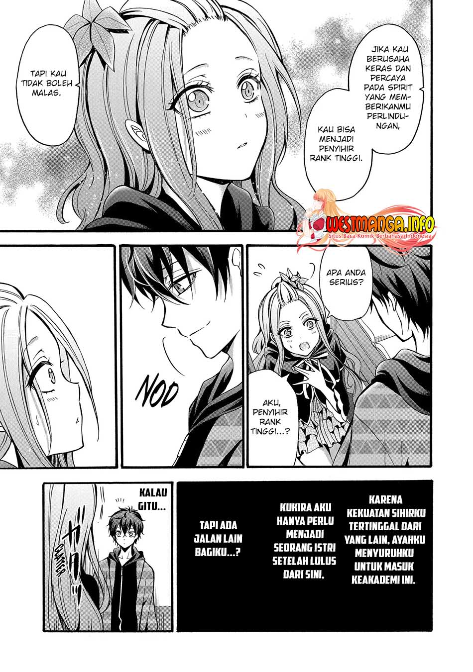 Assistant Teacher In a Magical Girls School (Mahou Shoujo Gakuen no Suketto Kyoushi) Chapter 12.3 Gambar 9