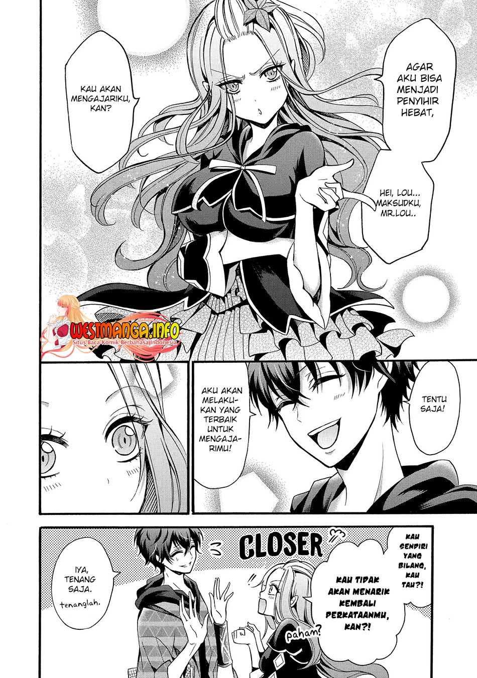 Assistant Teacher In a Magical Girls School (Mahou Shoujo Gakuen no Suketto Kyoushi) Chapter 12.3 Gambar 10