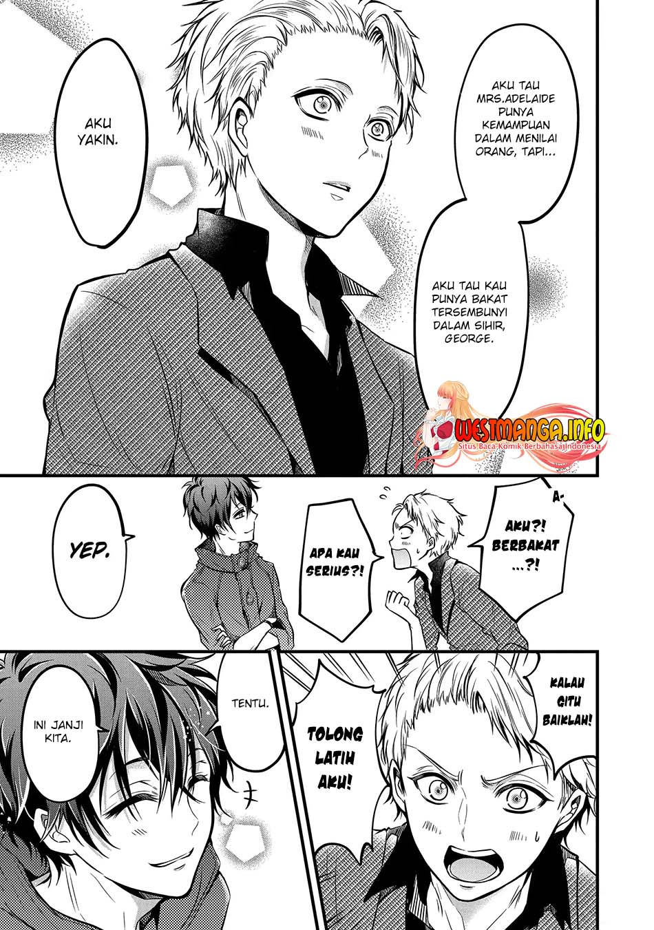 Assistant Teacher In a Magical Girls School (Mahou Shoujo Gakuen no Suketto Kyoushi) Chapter 16.1 Gambar 11