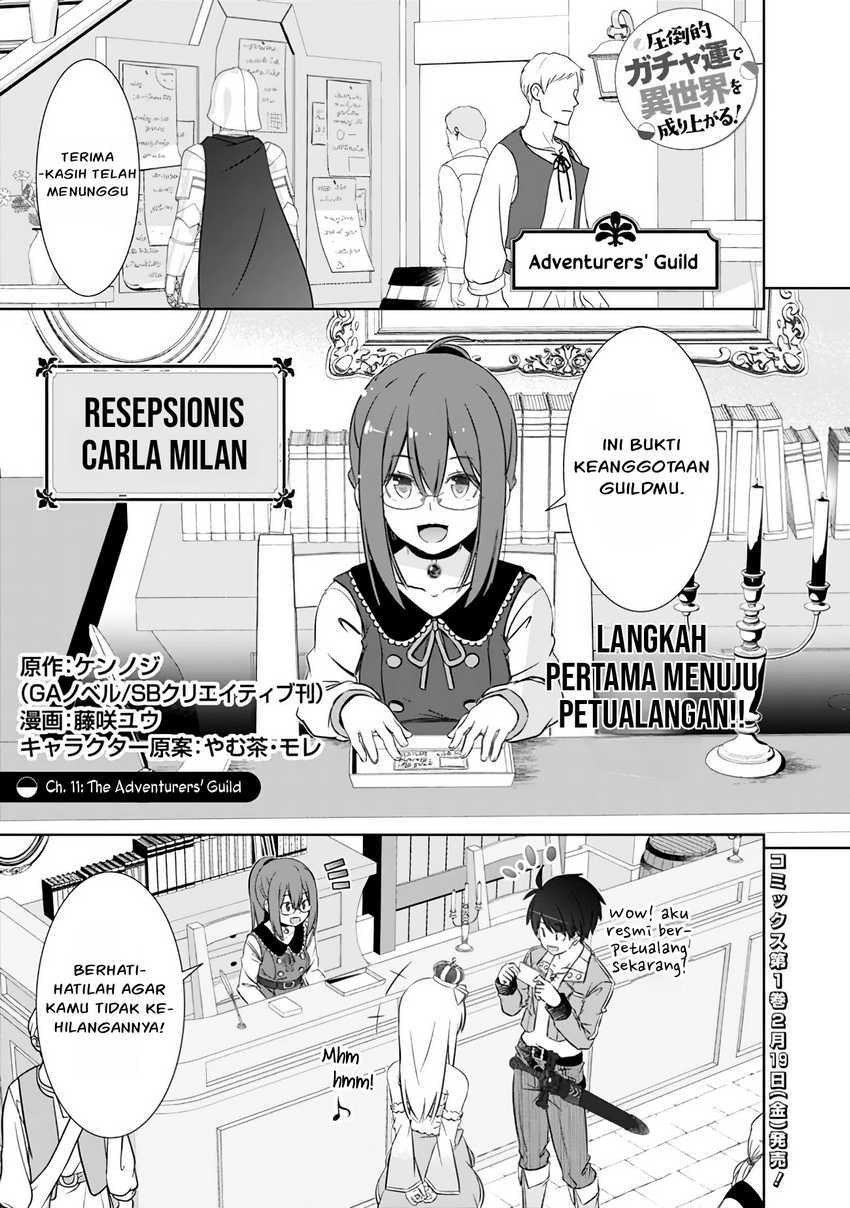 Attouteki Gacha Un De Isekai O Nariagaru! Chapter 11 Gambar 2