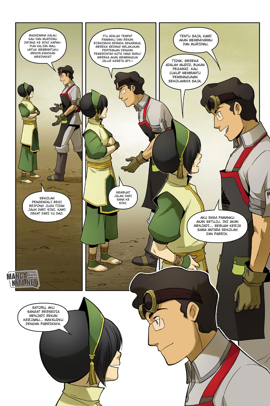 Avatar: The Last Airbender – The Rift Chapter 01.3 Gambar 12