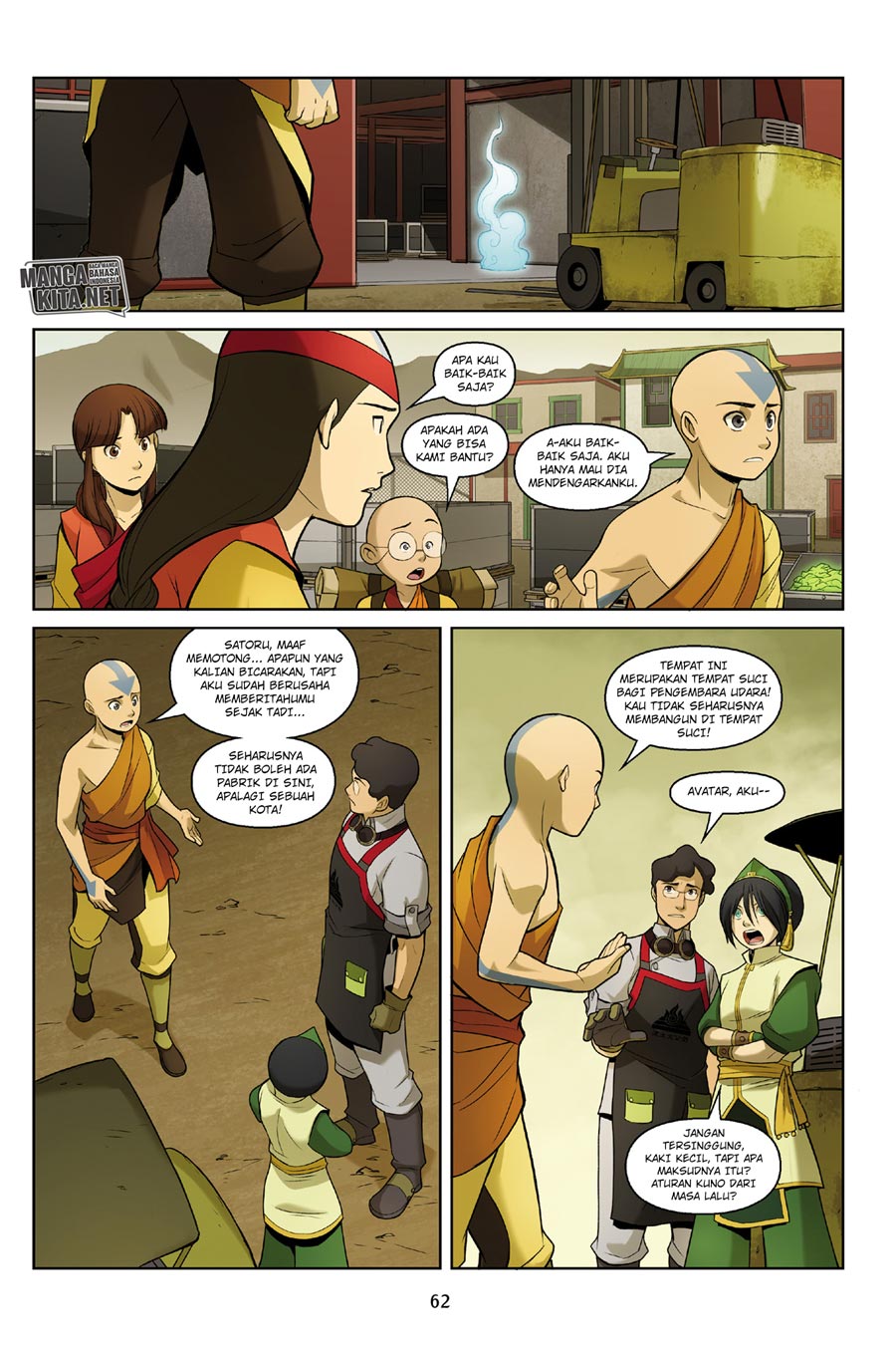 Avatar: The Last Airbender – The Rift Chapter 01.3 Gambar 15
