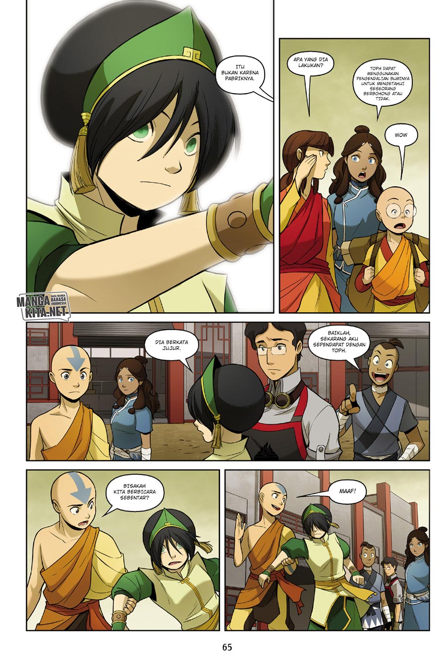 Avatar: The Last Airbender – The Rift Chapter 01.3 Gambar 18