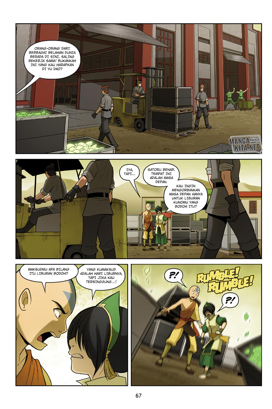 Avatar: The Last Airbender – The Rift Chapter 01.3 Gambar 20