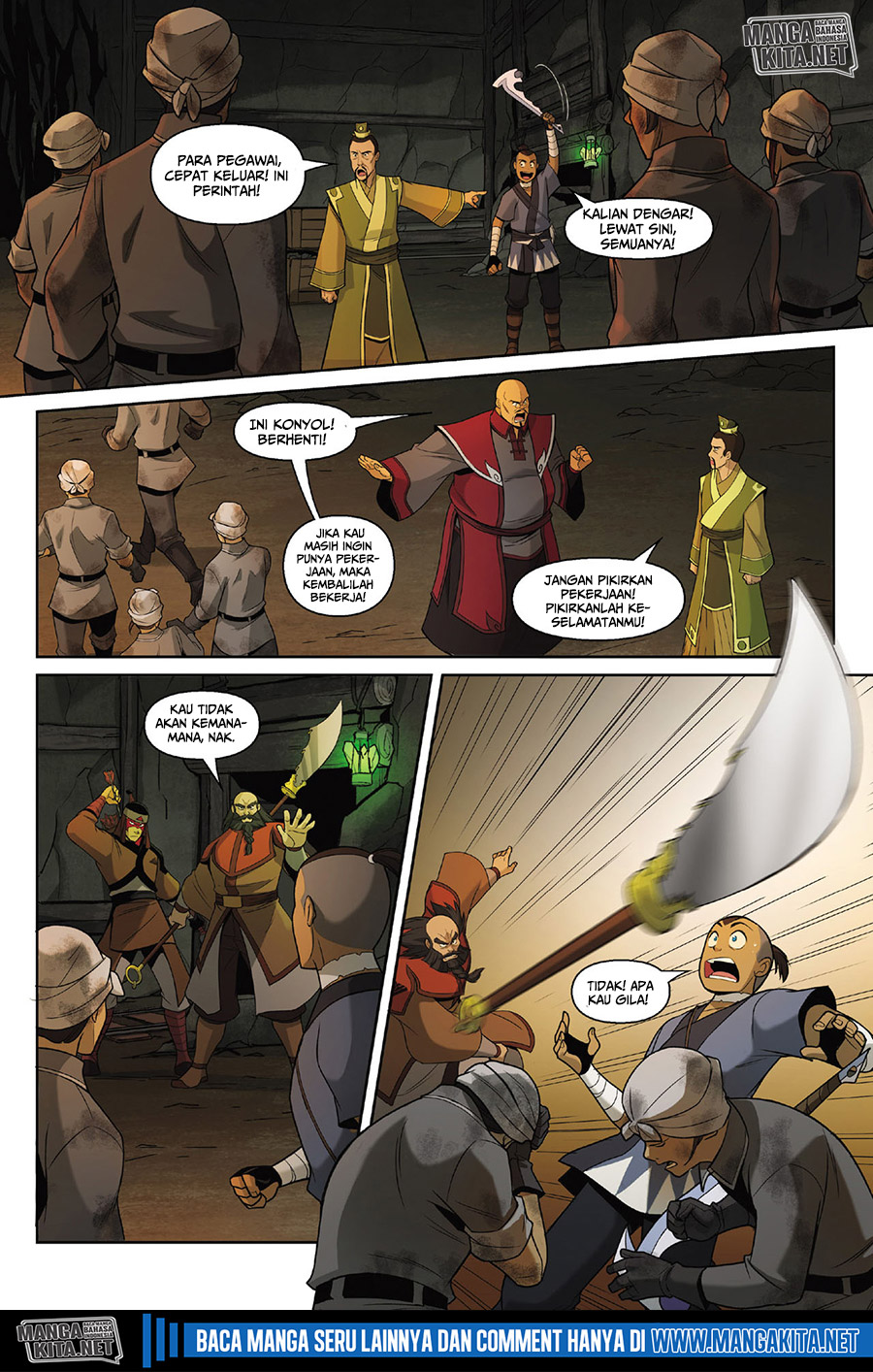 Avatar: The Last Airbender – The Rift Chapter 02.3 Gambar 16