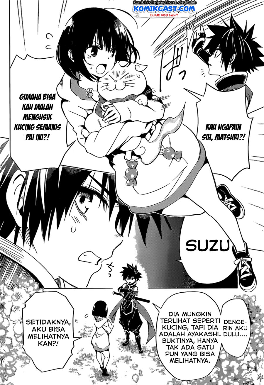 Ayakashi Triangle Chapter 01.1 Gambar 6