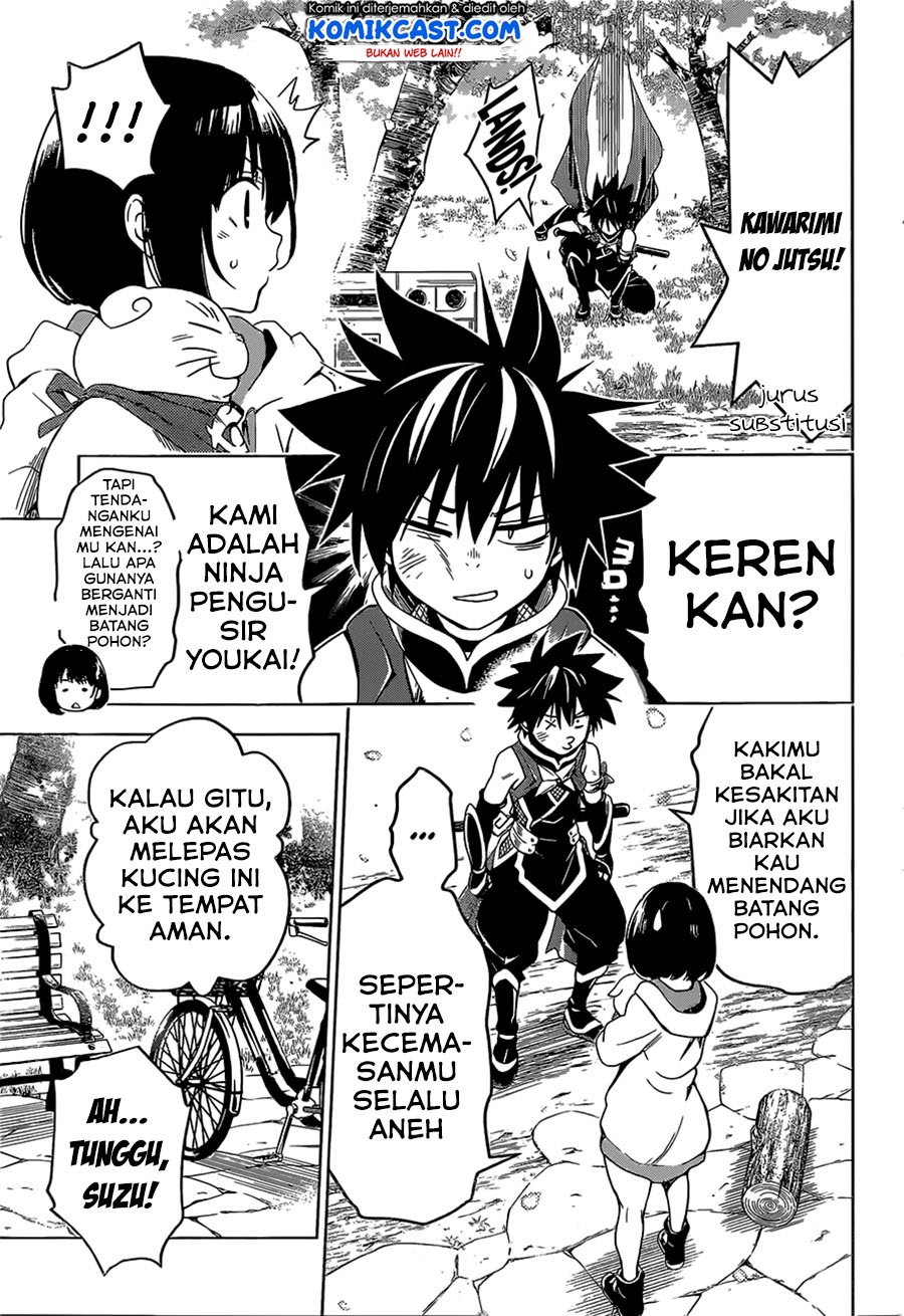 Ayakashi Triangle Chapter 01.1 Gambar 11