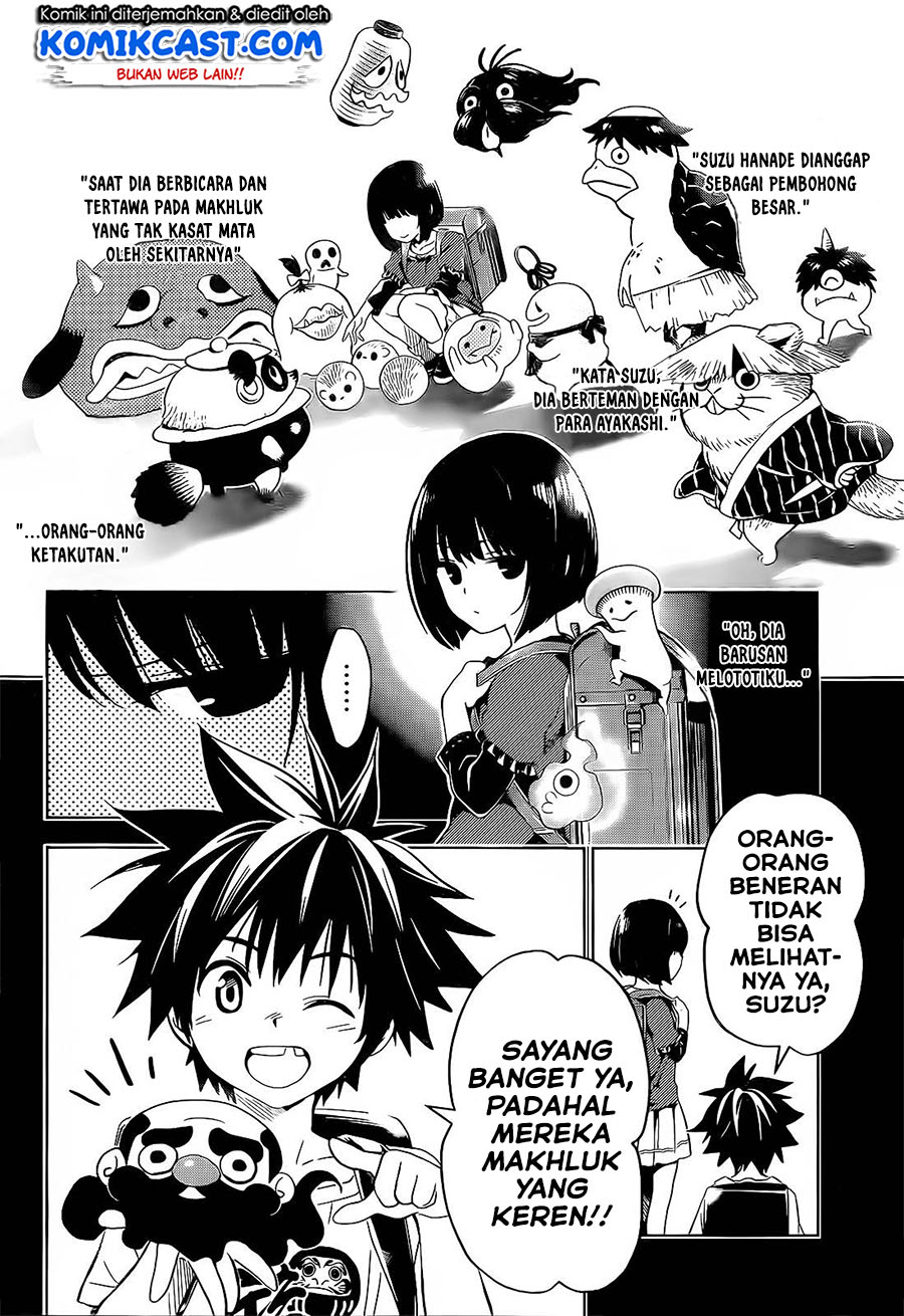 Ayakashi Triangle Chapter 01.1 Gambar 14