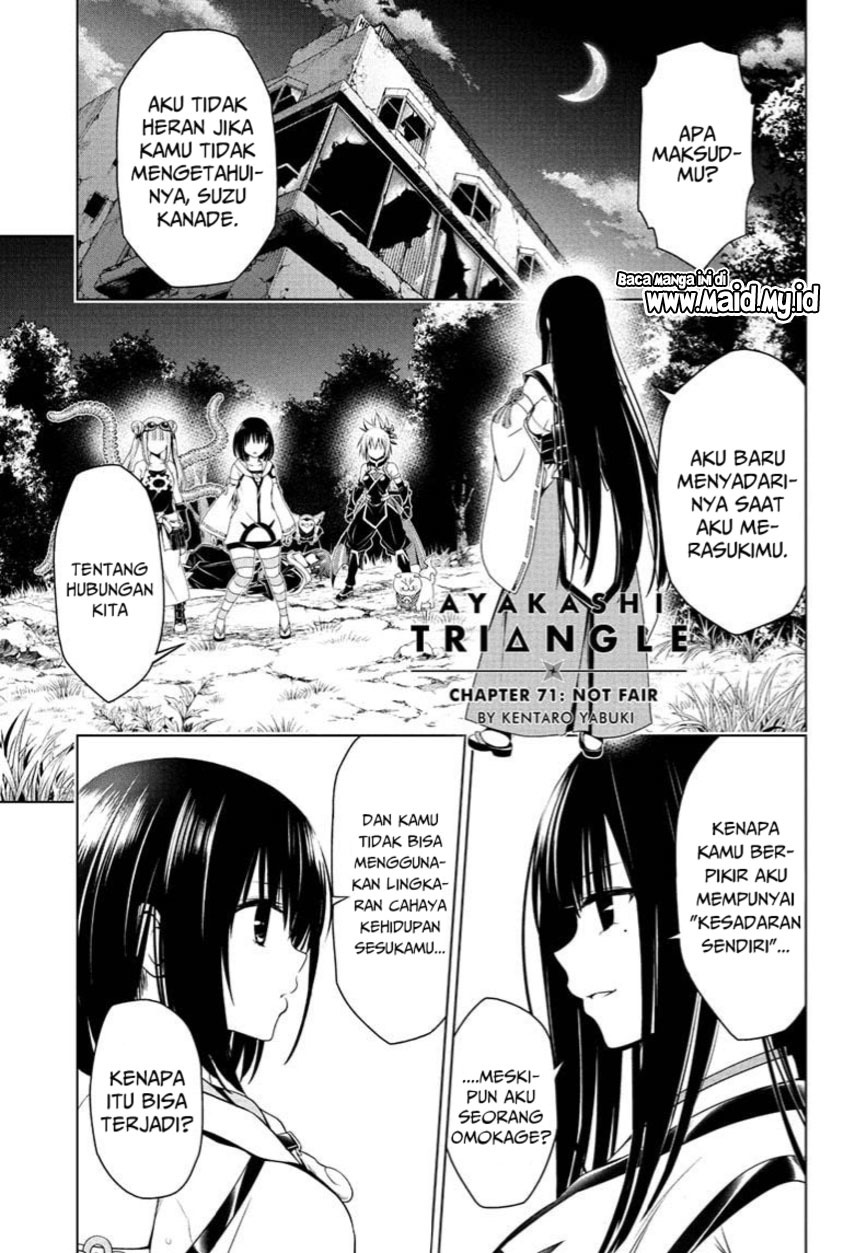 Ayakashi Triangle Chapter 71 Gambar 3