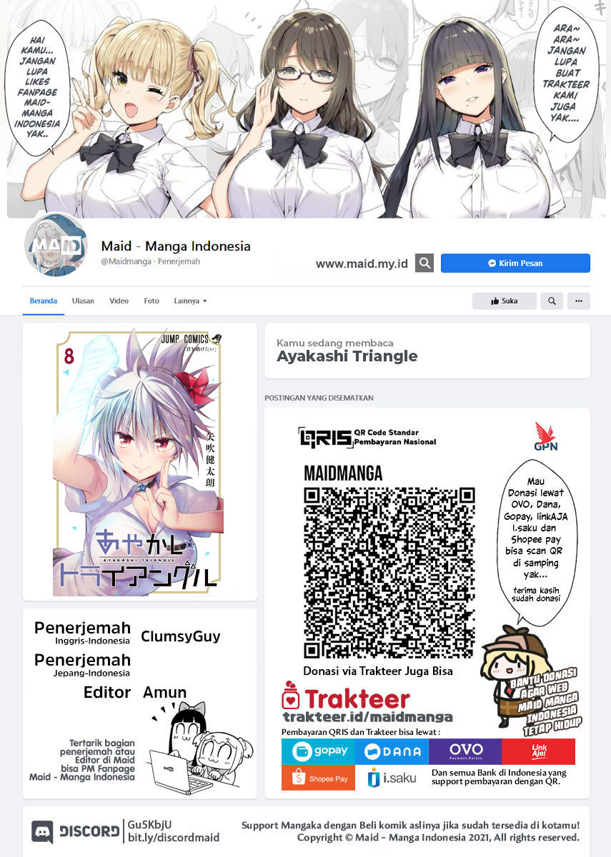Ayakashi Triangle Chapter 87 Gambar 2