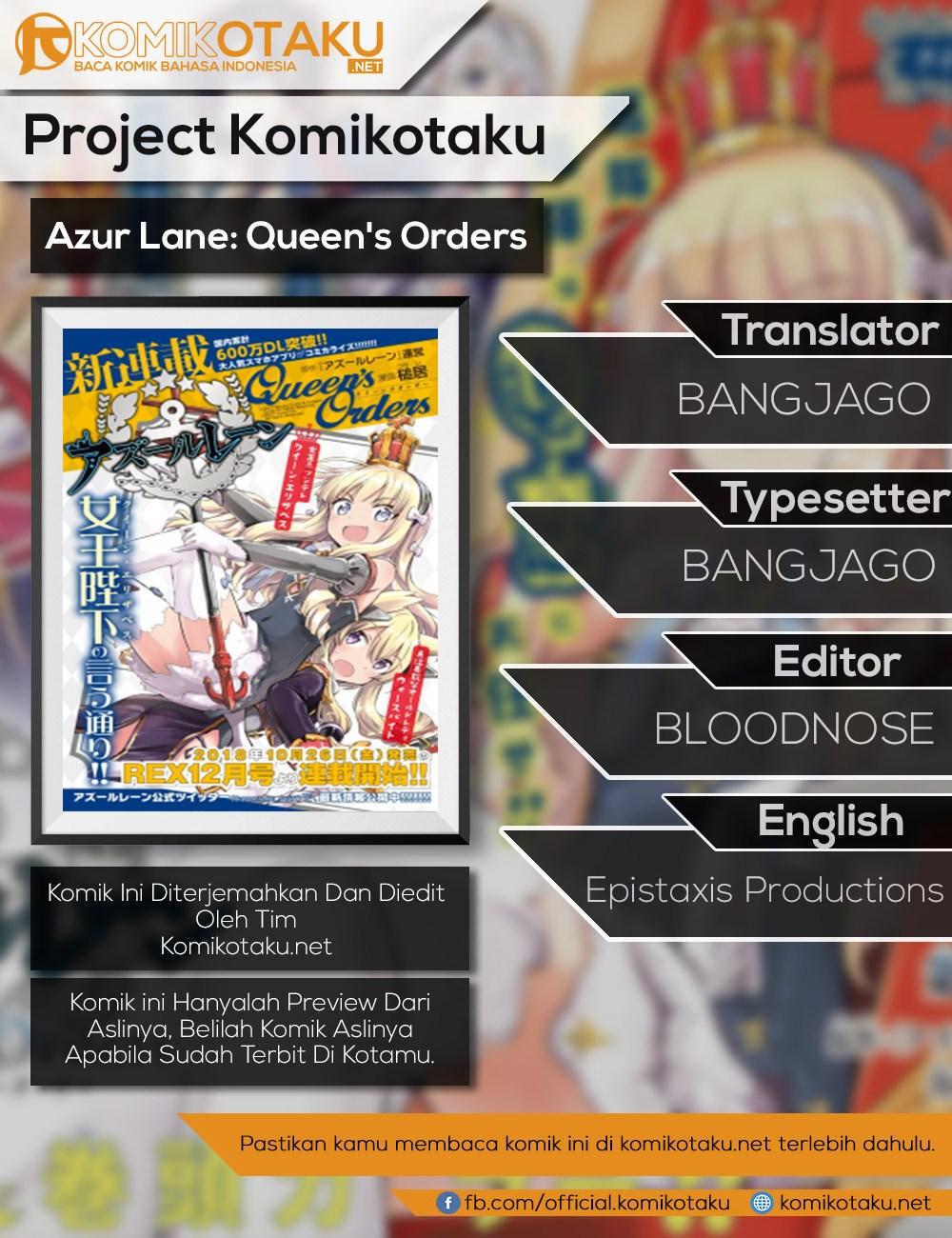 Azur Lane: Queen’s Orders Chapter 12 Gambar 1