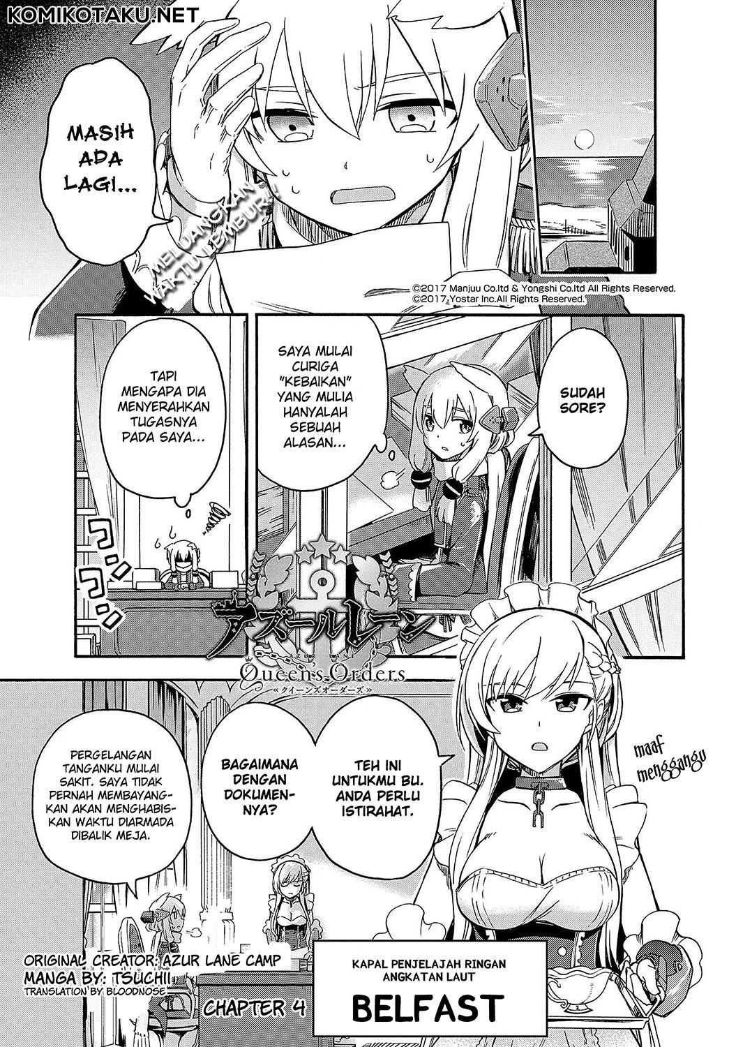 Azur Lane: Queen’s Orders Chapter 04 Gambar 1