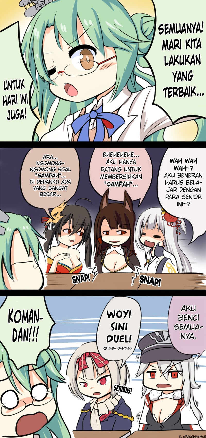 Azur Lane – Spare Time (Doujinshi) Chapter 04 Gambar 1