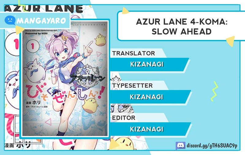 Azur Lane 4-koma: Slow Ahead Chapter 15-16 Gambar 1