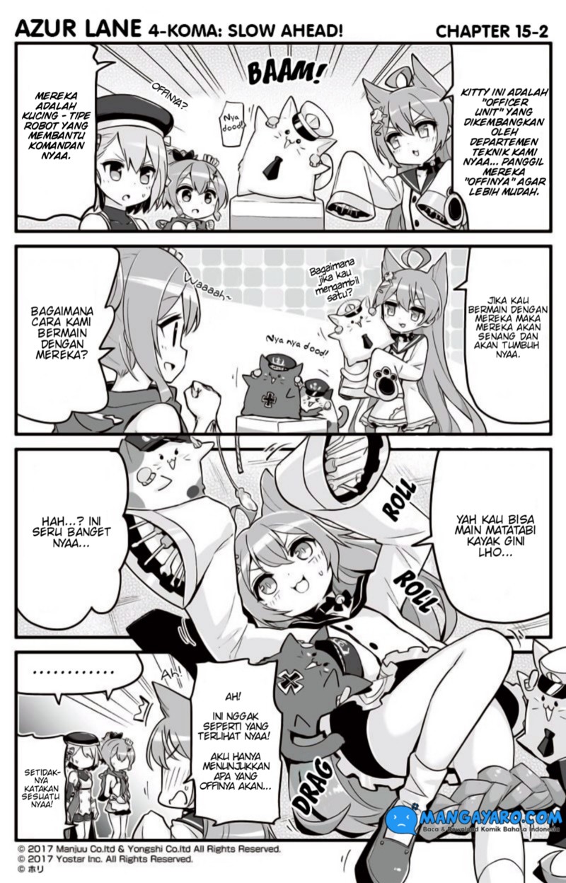 Azur Lane 4-koma: Slow Ahead Chapter 15-16 Gambar 3