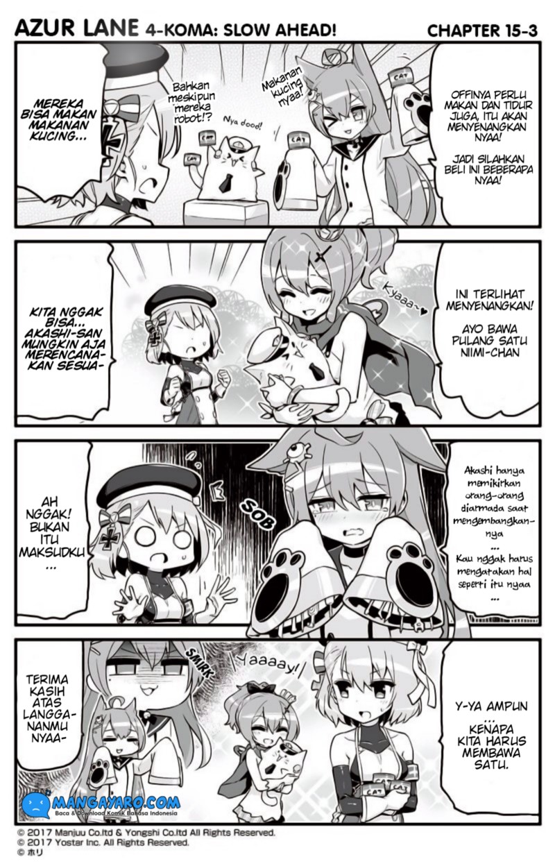 Azur Lane 4-koma: Slow Ahead Chapter 15-16 Gambar 4