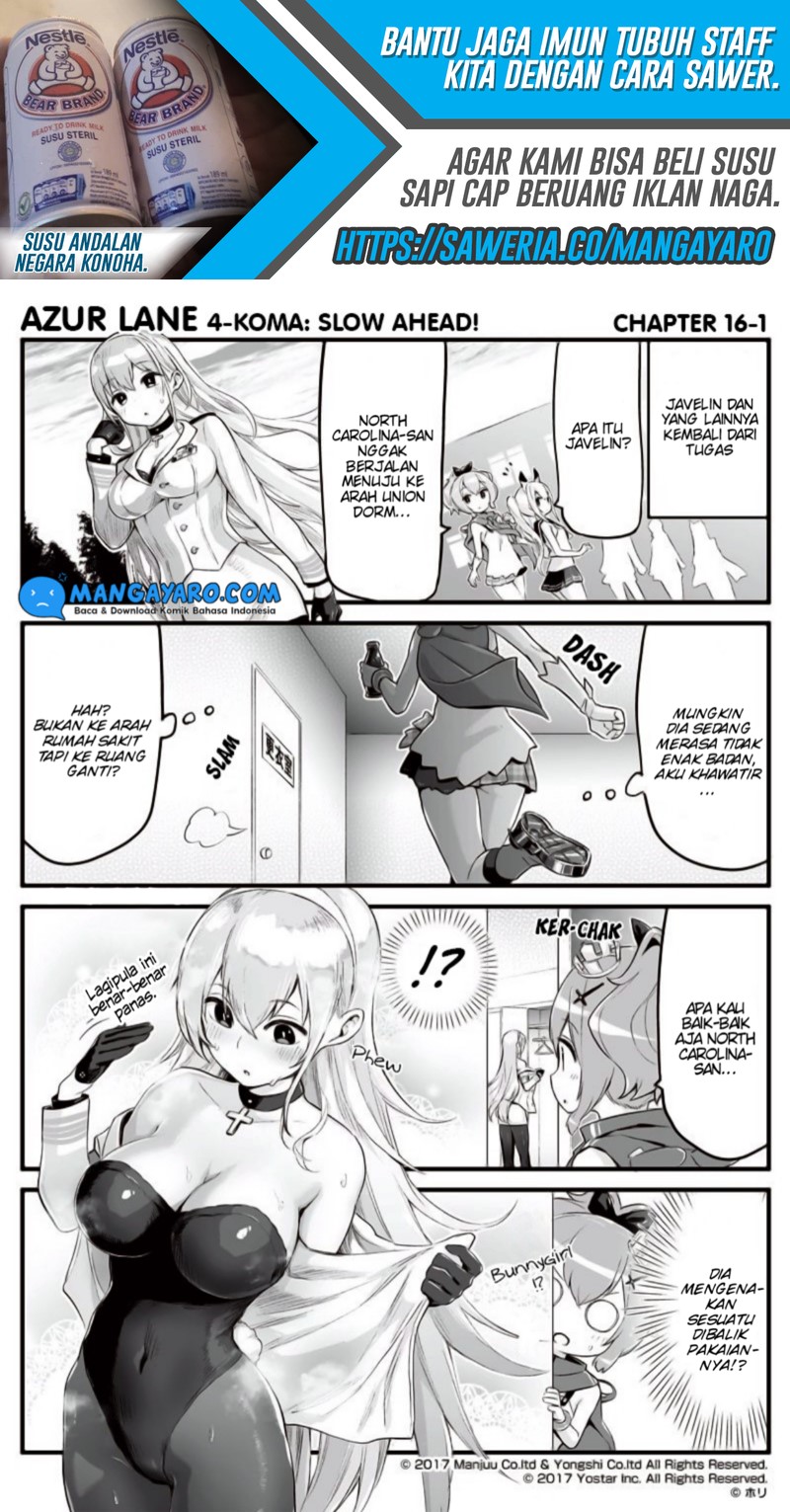 Azur Lane 4-koma: Slow Ahead Chapter 15-16 Gambar 5