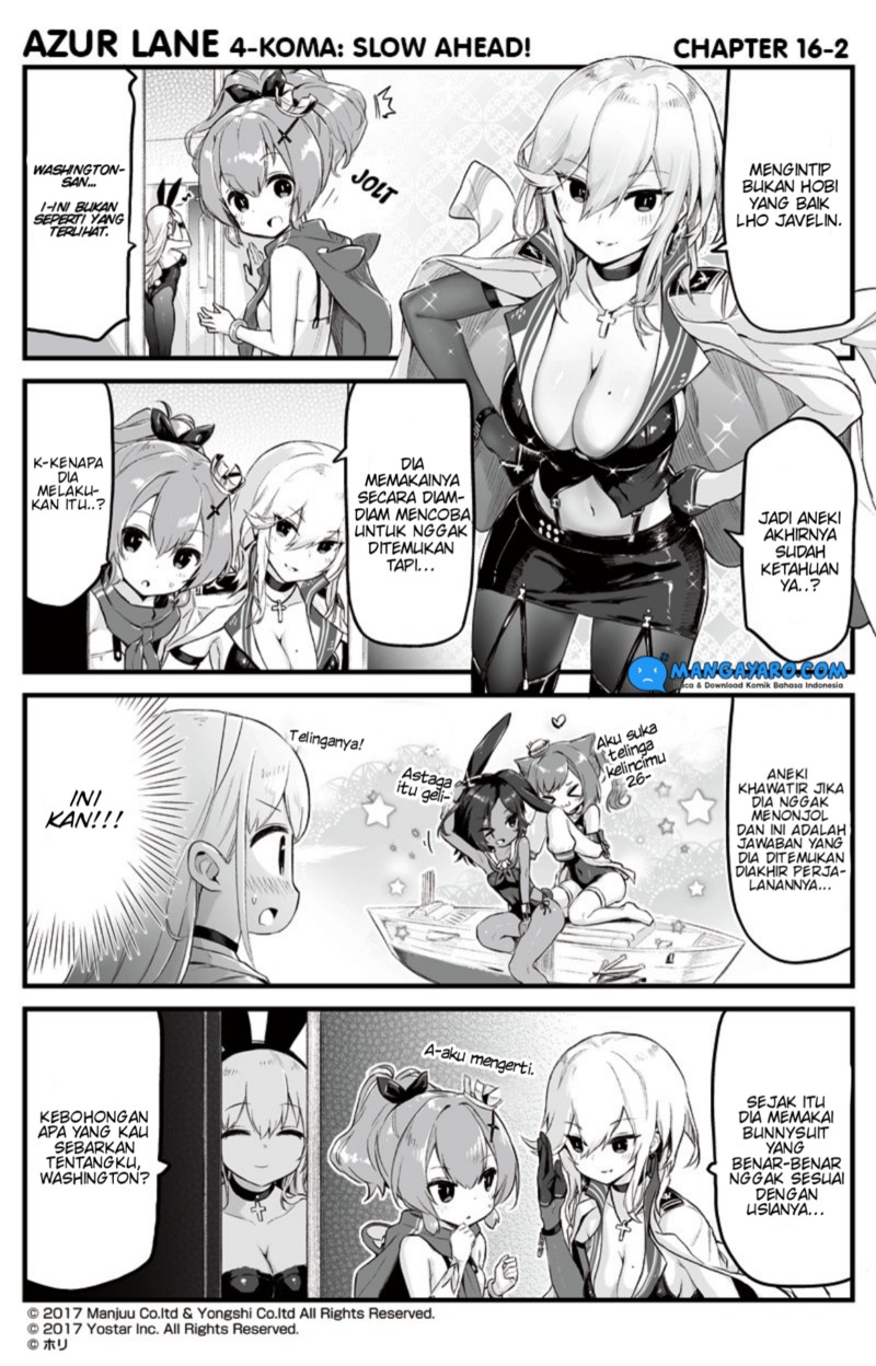 Azur Lane 4-koma: Slow Ahead Chapter 15-16 Gambar 6