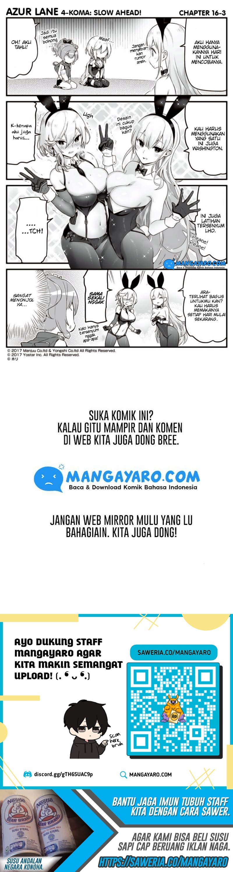 Azur Lane 4-koma: Slow Ahead Chapter 15-16 Gambar 7