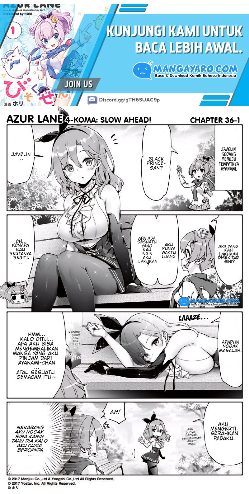 Azur Lane 4-koma: Slow Ahead Chapter 35-36 Gambar 5