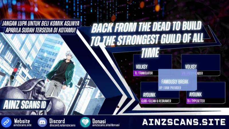 Back From The Dead To Build To The Strongest Guild Of All Time Chapter 02 Gambar 1