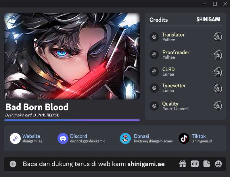 Bad Born Blood Chapter 17 Gambar 1