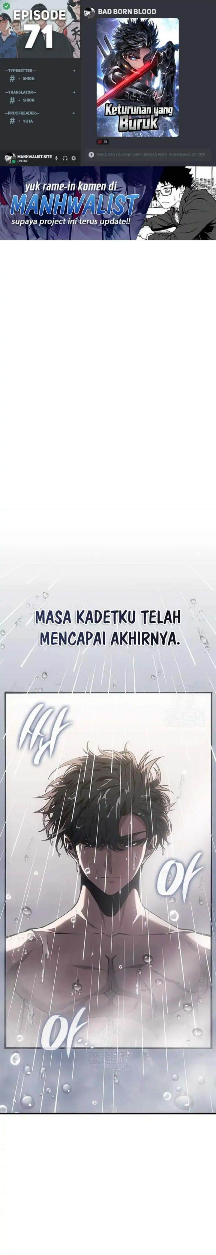 Bad Born Blood Chapter 71 Gambar 1