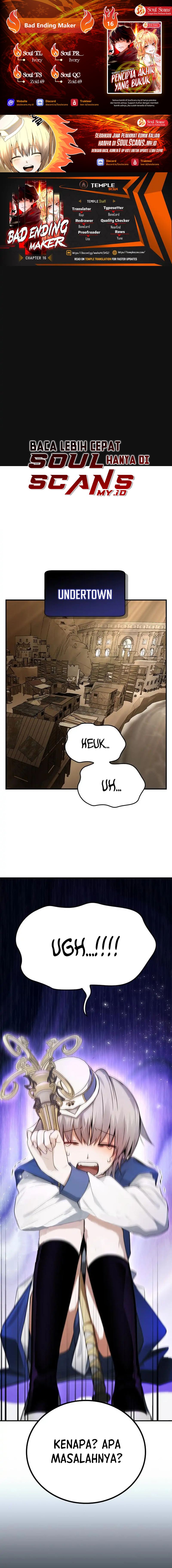 Bad Ending Maker Chapter 16 Gambar 1