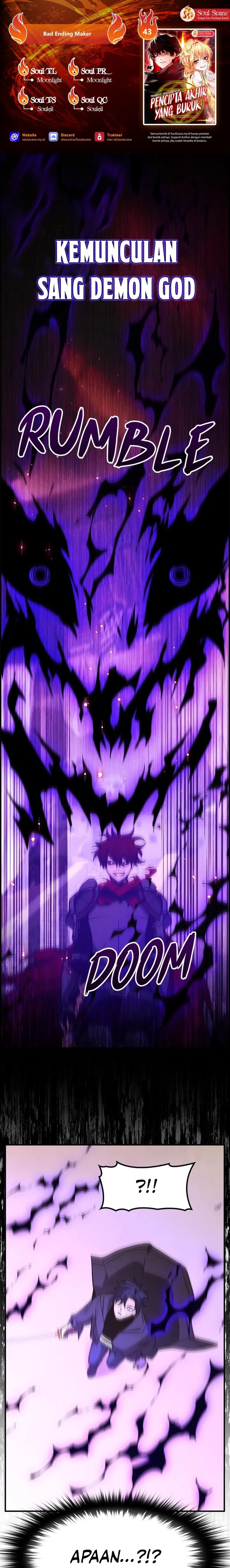 Bad Ending Maker Chapter 43 Gambar 1