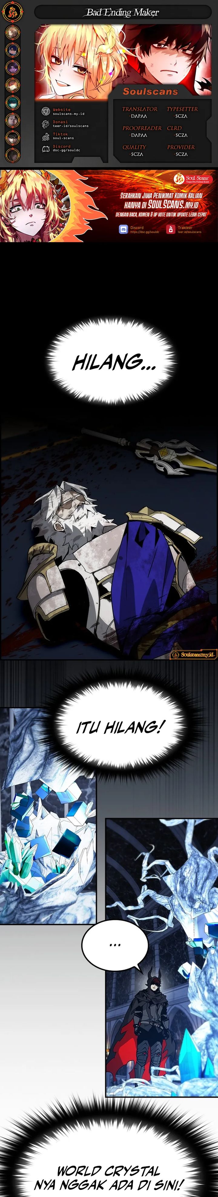 Bad Ending Maker Chapter 75 Gambar 1