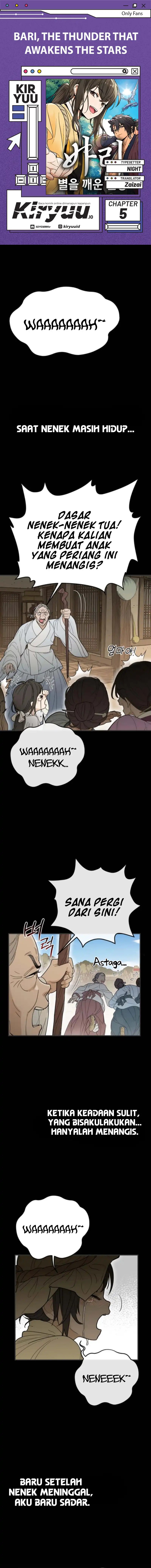 Bari The Thunder That Awakens the Stars Chapter 05 Gambar 1