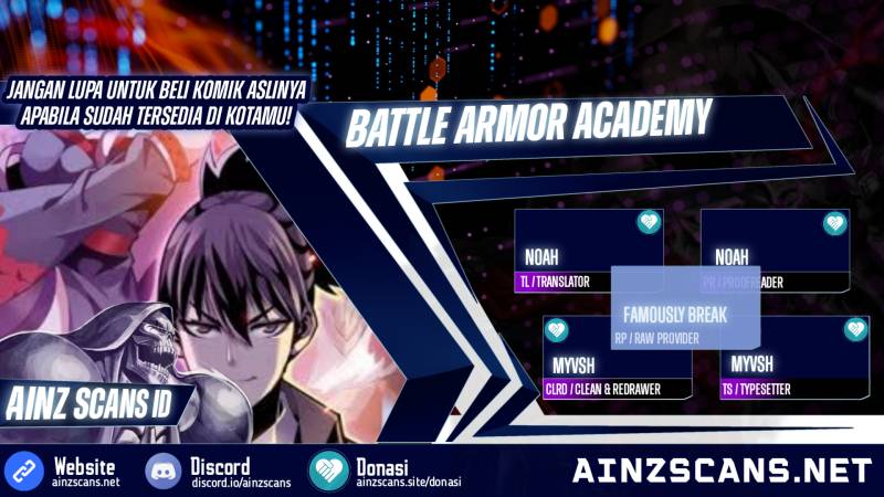 Battle Armor Academy Chapter 11 Gambar 1