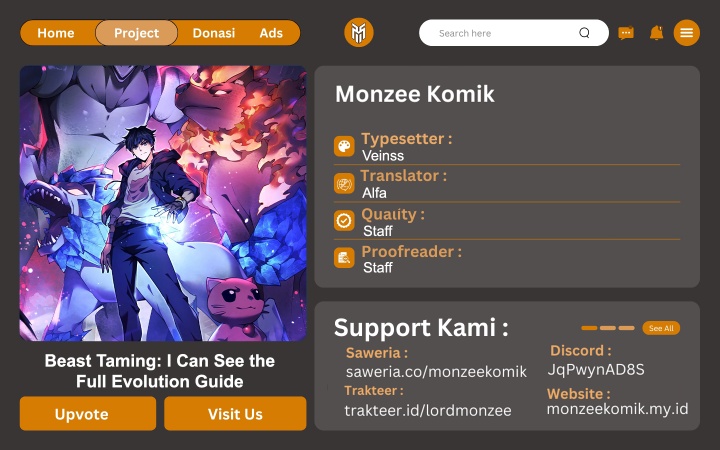 Beast Taming: I Can See the Full Evolution Guide Chapter 04 fix Gambar 1
