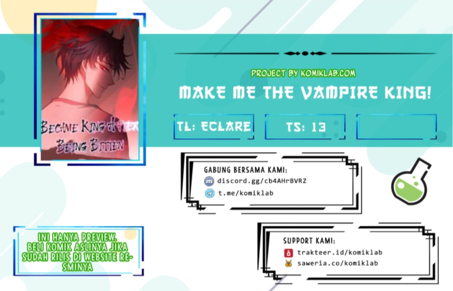 Became King After Being Bitten (Make Me The Vampire King) Chapter 22 Gambar 1