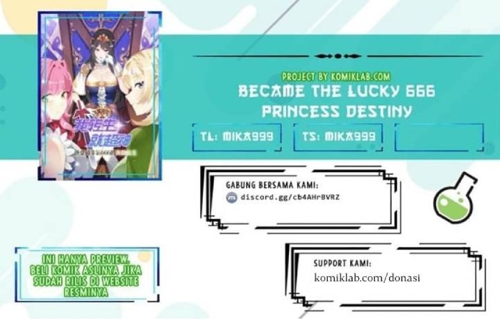 Became The Lucky 666 Princess Destiny Chapter 08 Gambar 1