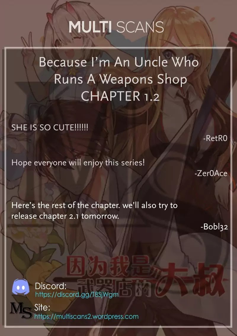 Because I’m An Uncle who Runs A Weapon Shop Chapter 01.2 Gambar 48