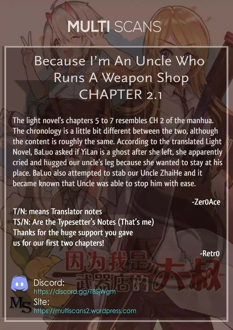 Because I’m An Uncle who Runs A Weapon Shop Chapter 02.1 Gambar 48